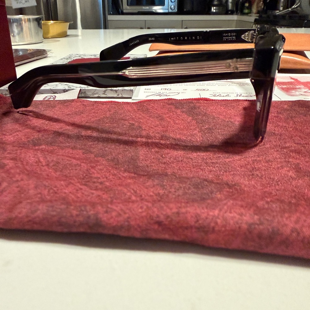 JMM Jacque Marie Mage JacquesMarieMage sunglasses

Torino Custom blue lens - Picture 5 of 16